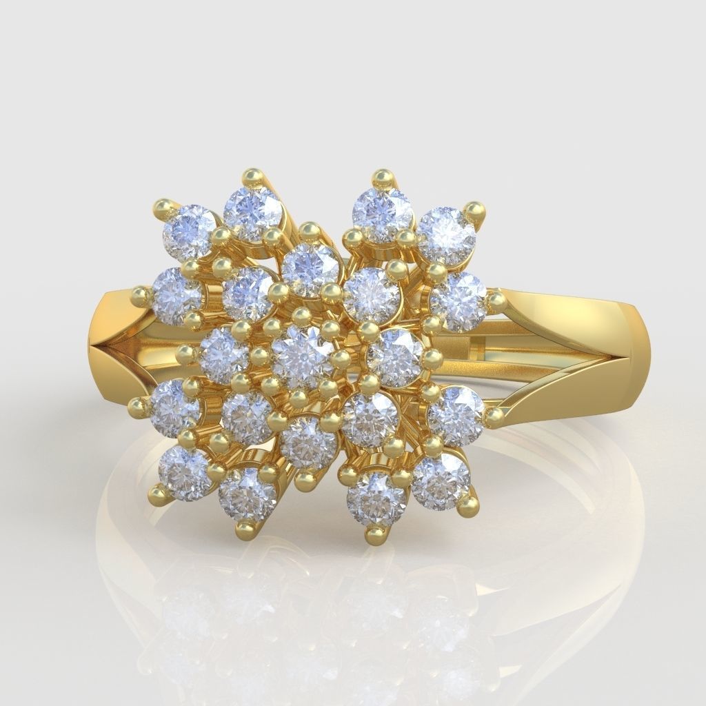 Ring 3D model 0301 3D printable model 12 3D print model_4