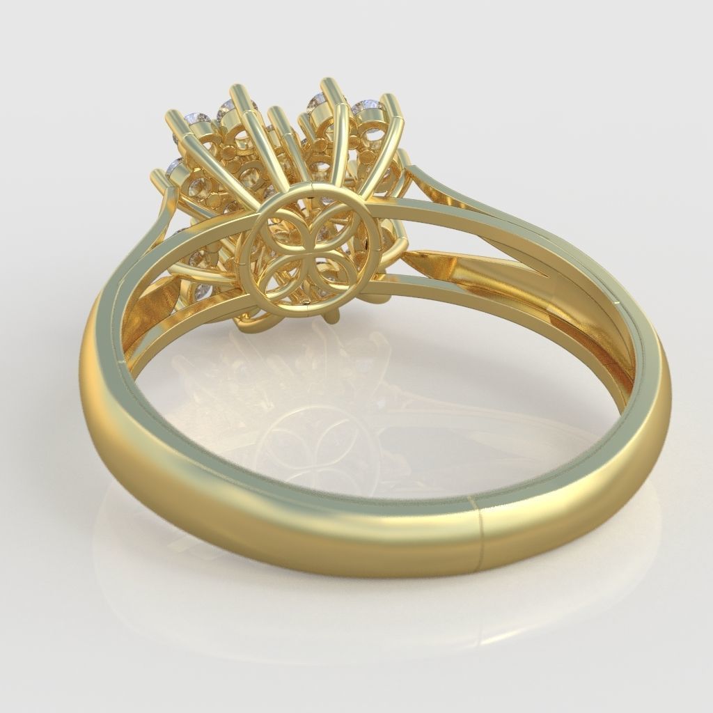 Ring 3D model 0301 3D printable model 12 3D print model_8