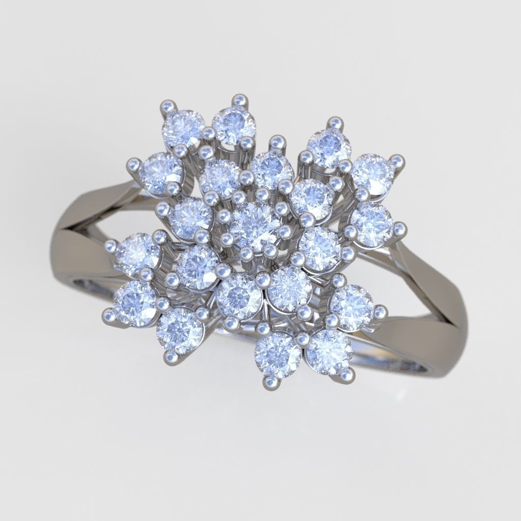 Ring 3D model 0301 3D printable model 12 3D print model_1