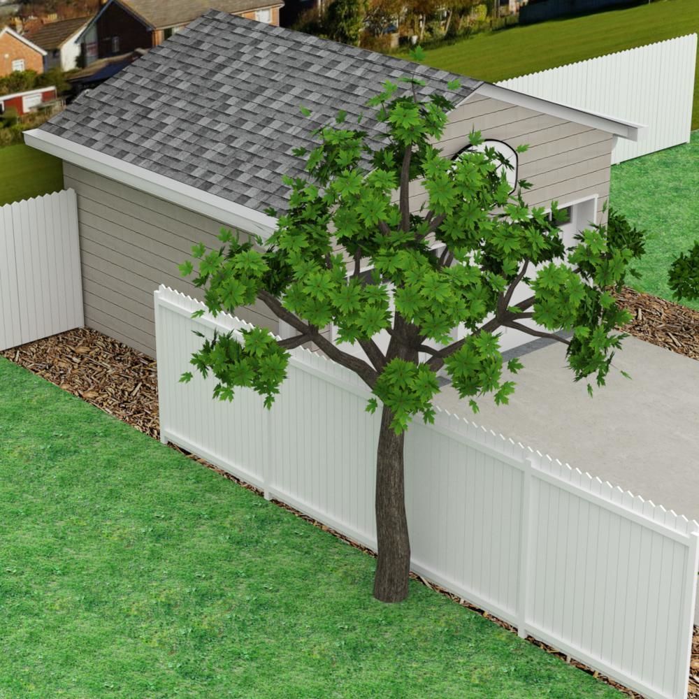 Garage Scene in obj and fbx formats 3D model_5