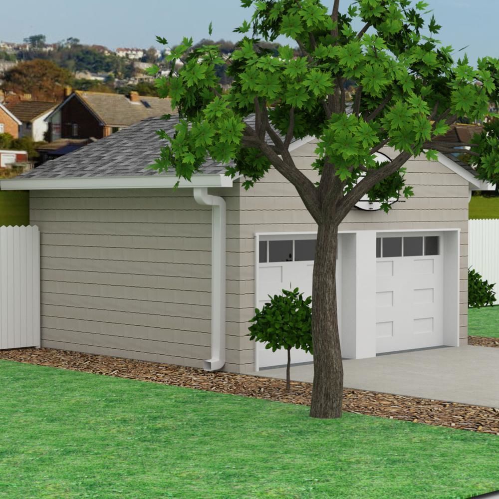 Garage Scene in obj and fbx formats 3D model_6