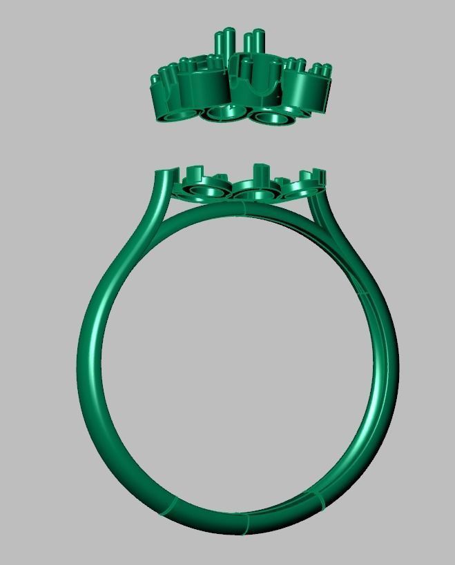 Ring 3D model 0302 3D printable model  6 3D print model_15