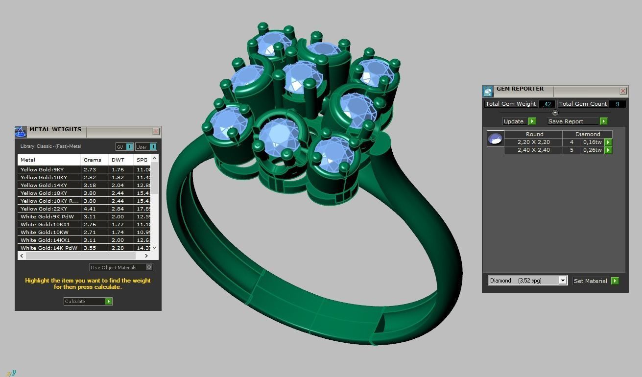 Ring 3D model 0302 3D printable model  6 3D print model_11