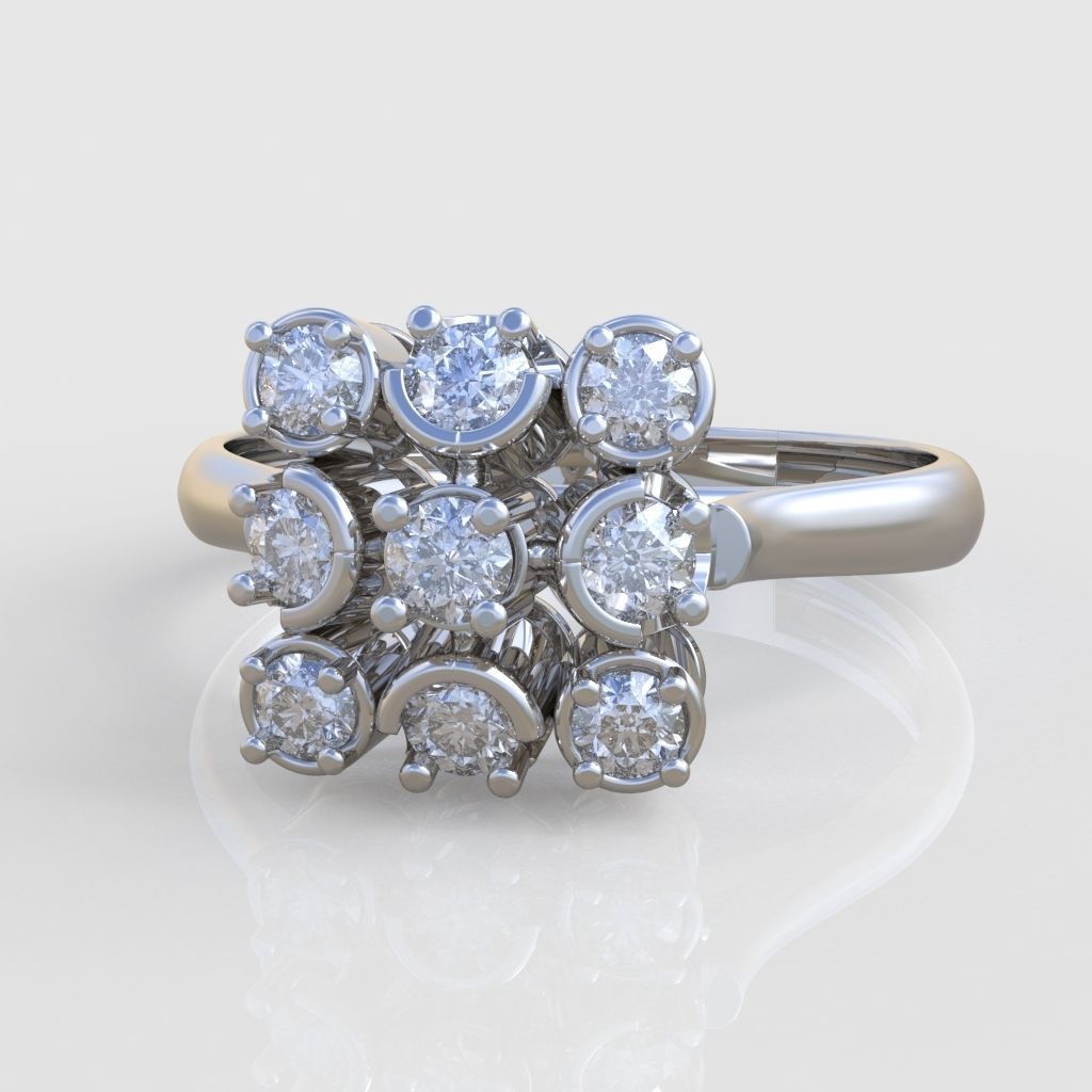 Ring 3D model 0302 3D printable model  6 3D print model_5