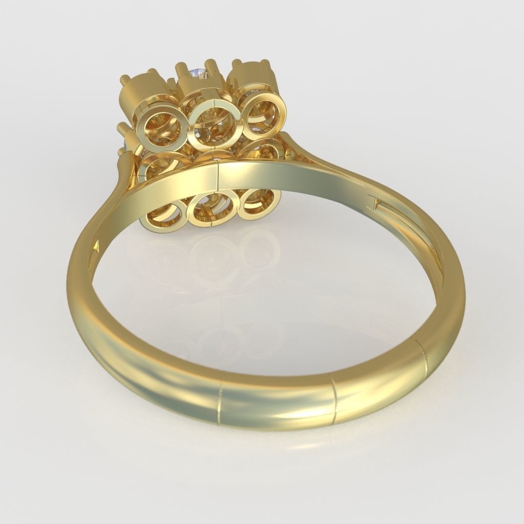 Ring 3D model 0302 3D printable model  6 3D print model_8