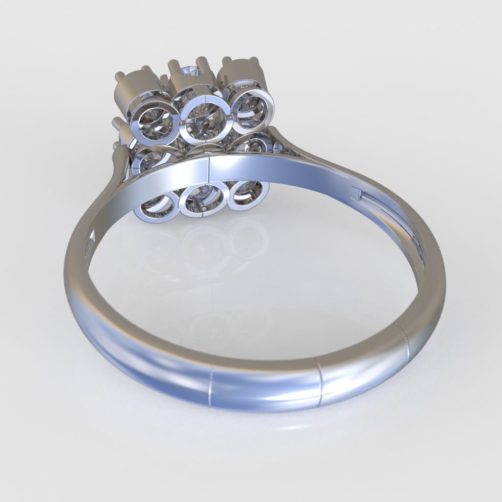 Ring 3D model 0302 3D printable model  6 3D print model_9