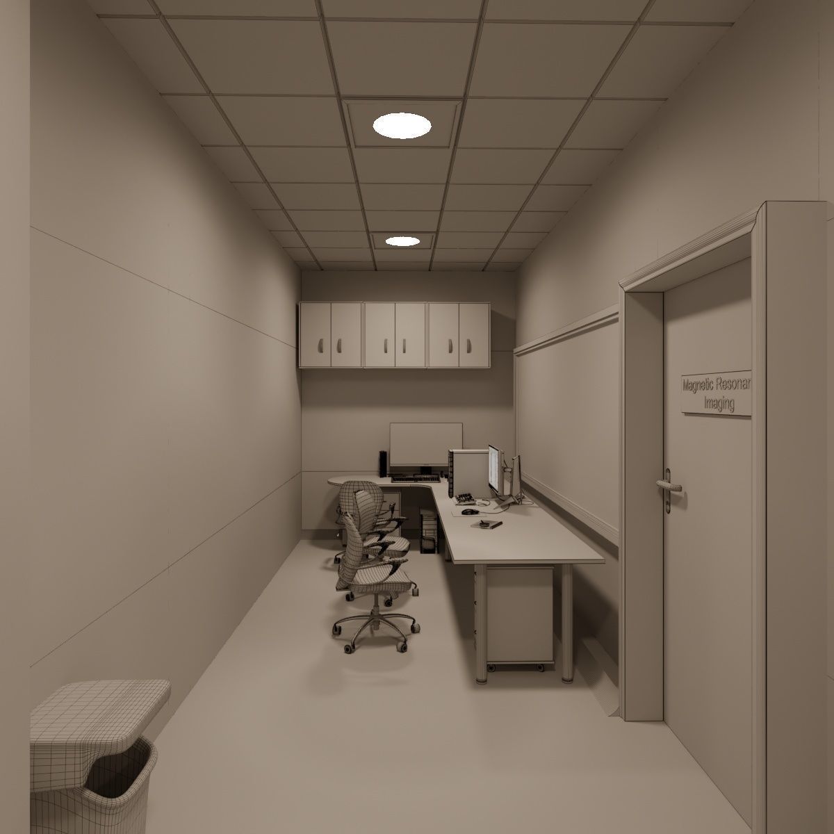 Hospital MRI Room 3d model 3D model | CGTrader