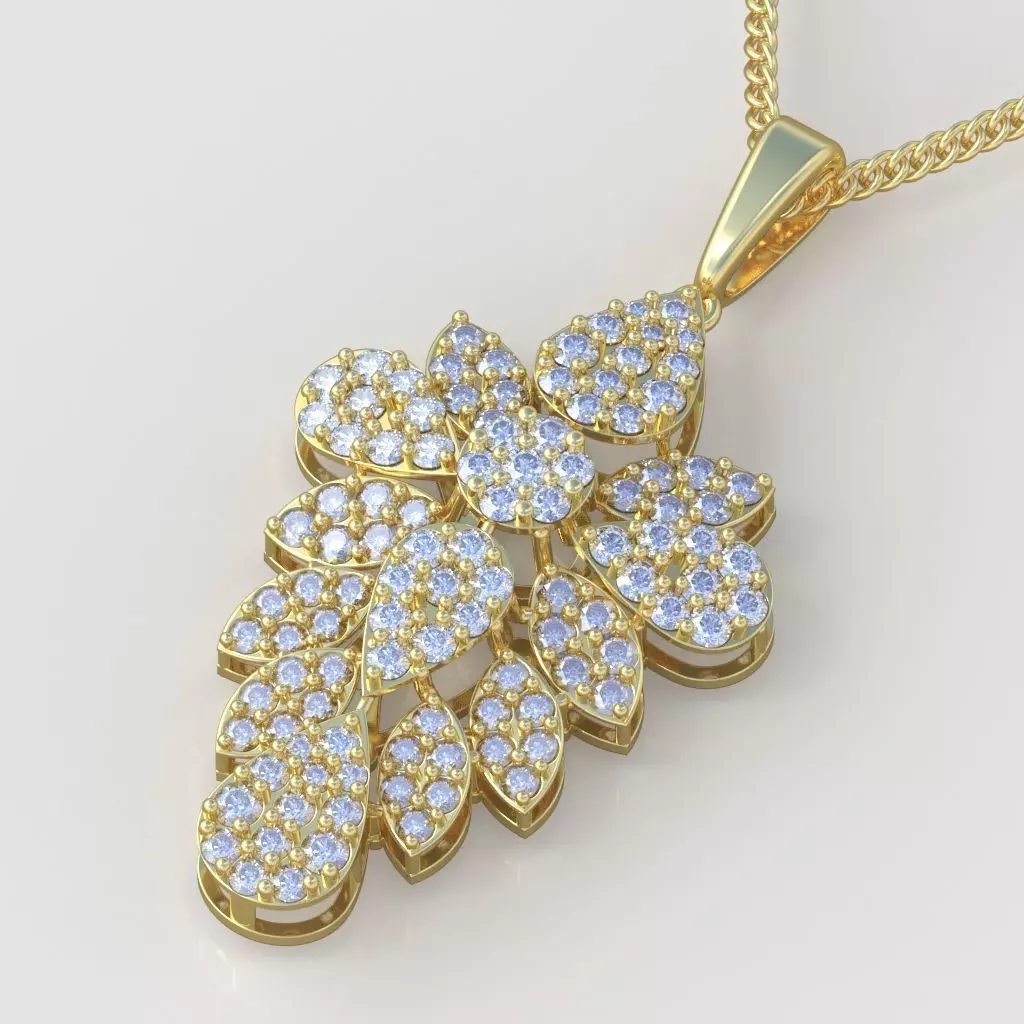 Exclusive Pendant model 3D 0209 printable model 12 3D print model_0