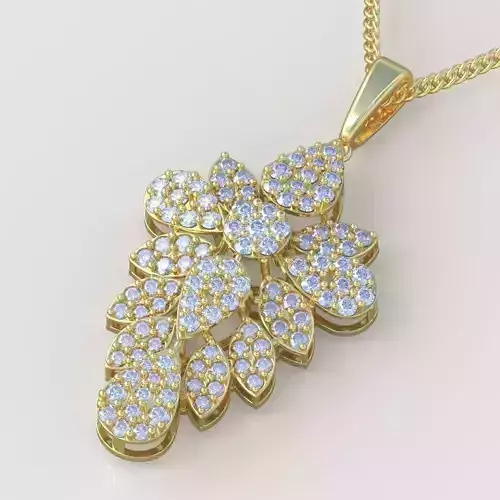 Exclusive Pendant model 3D 0209 printable model 12 3D print model
