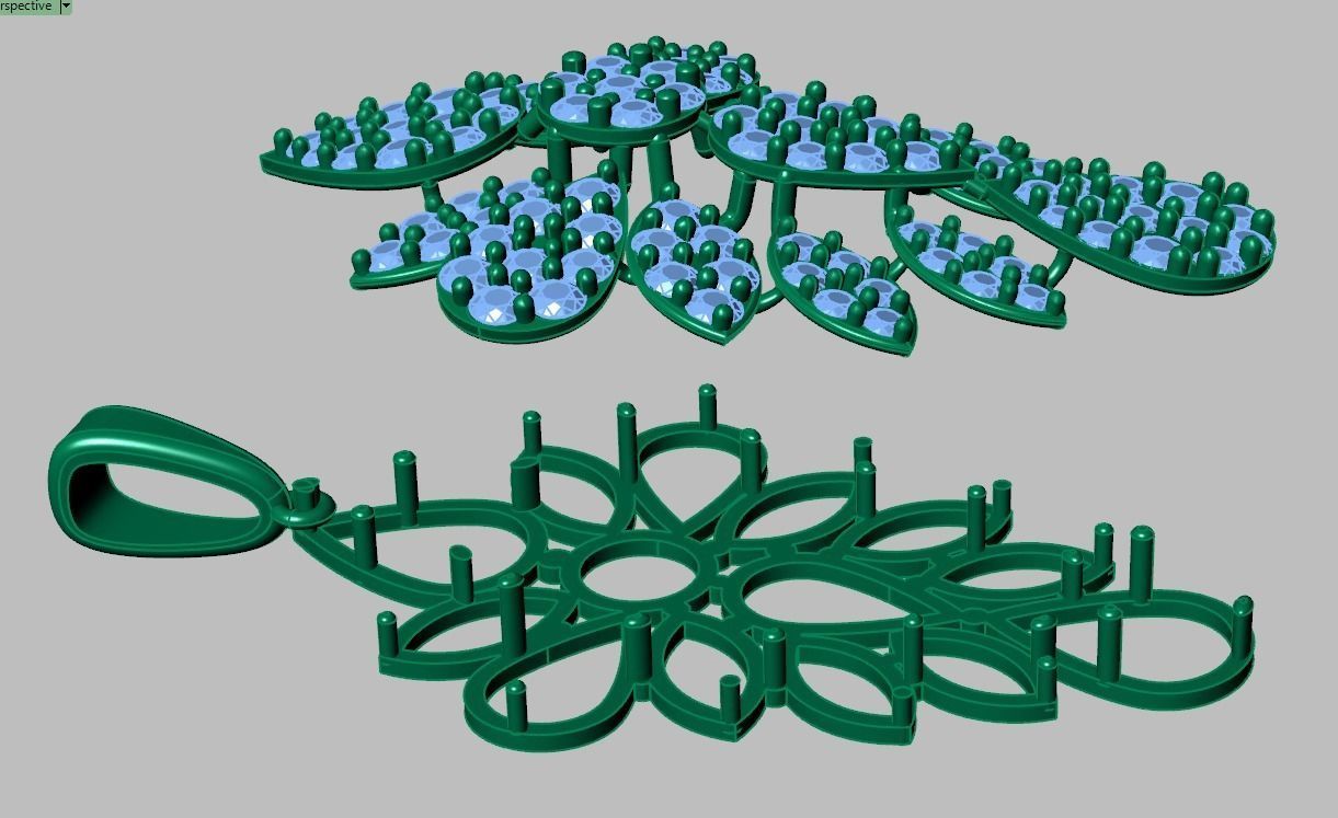 Exclusive Pendant model 3D 0209 printable model 12 3D print model_12