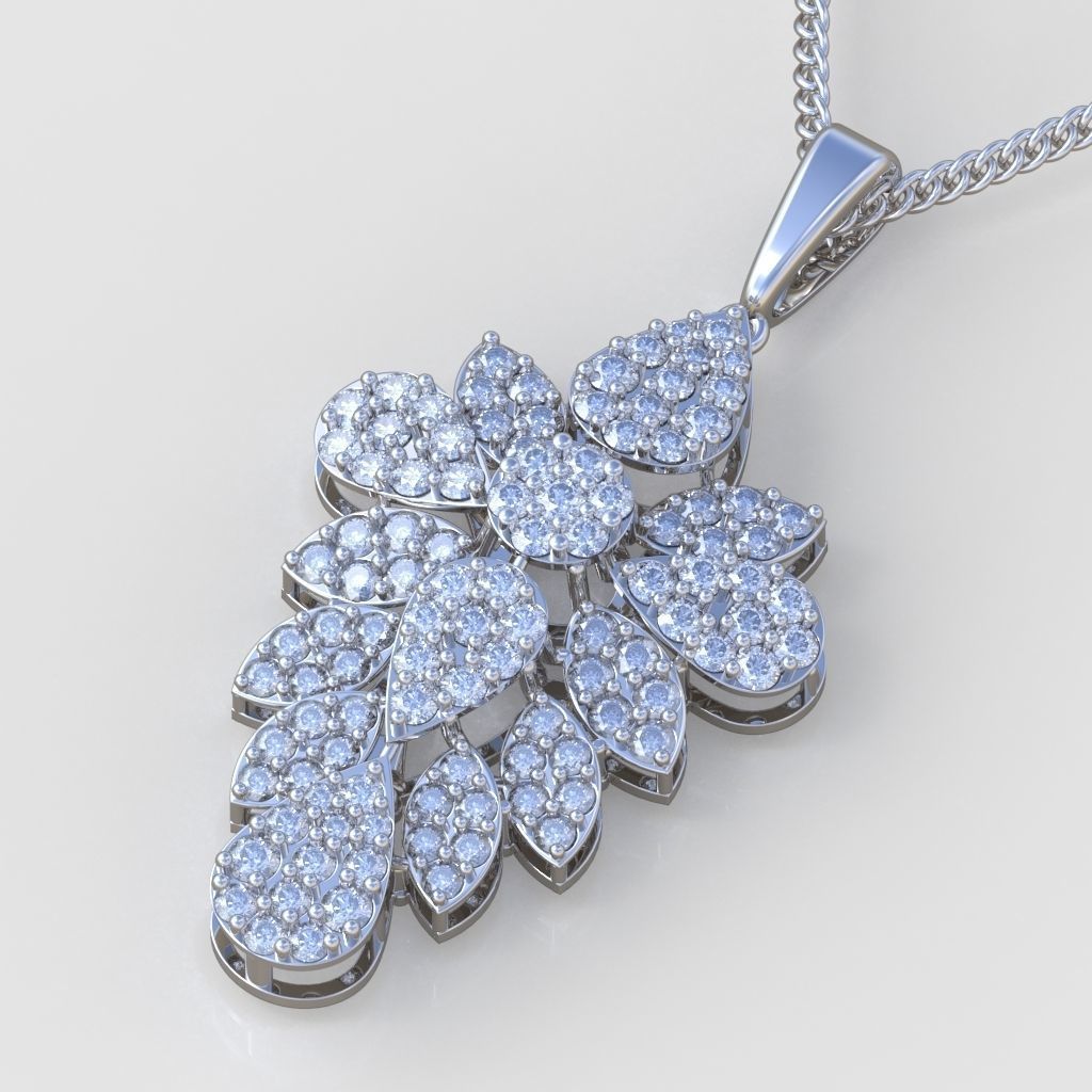 Exclusive Pendant model 3D 0209 printable model 12 3D print model_1