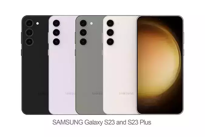 Samsung Galaxy S23 3D model