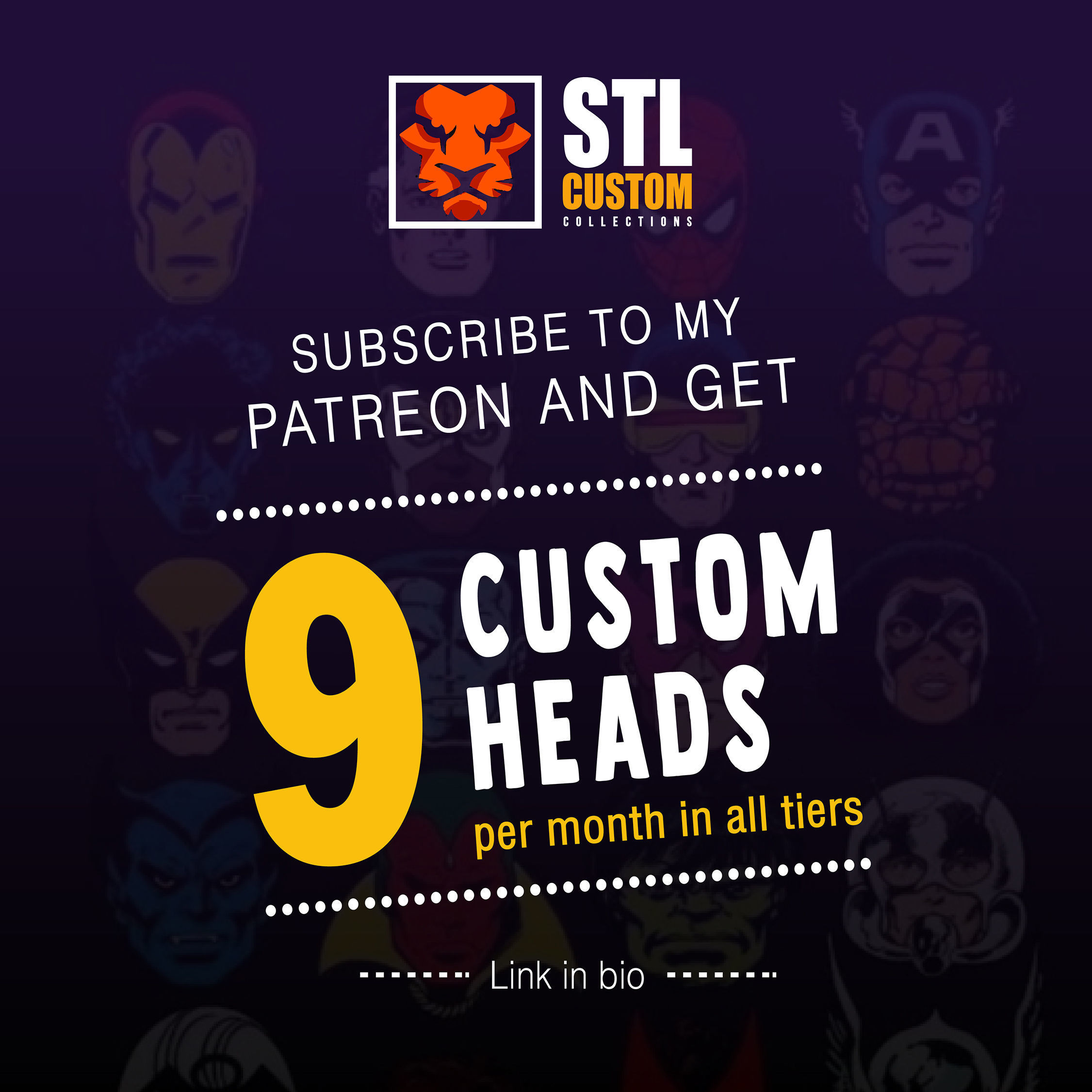 Black Adam 3D print model_3