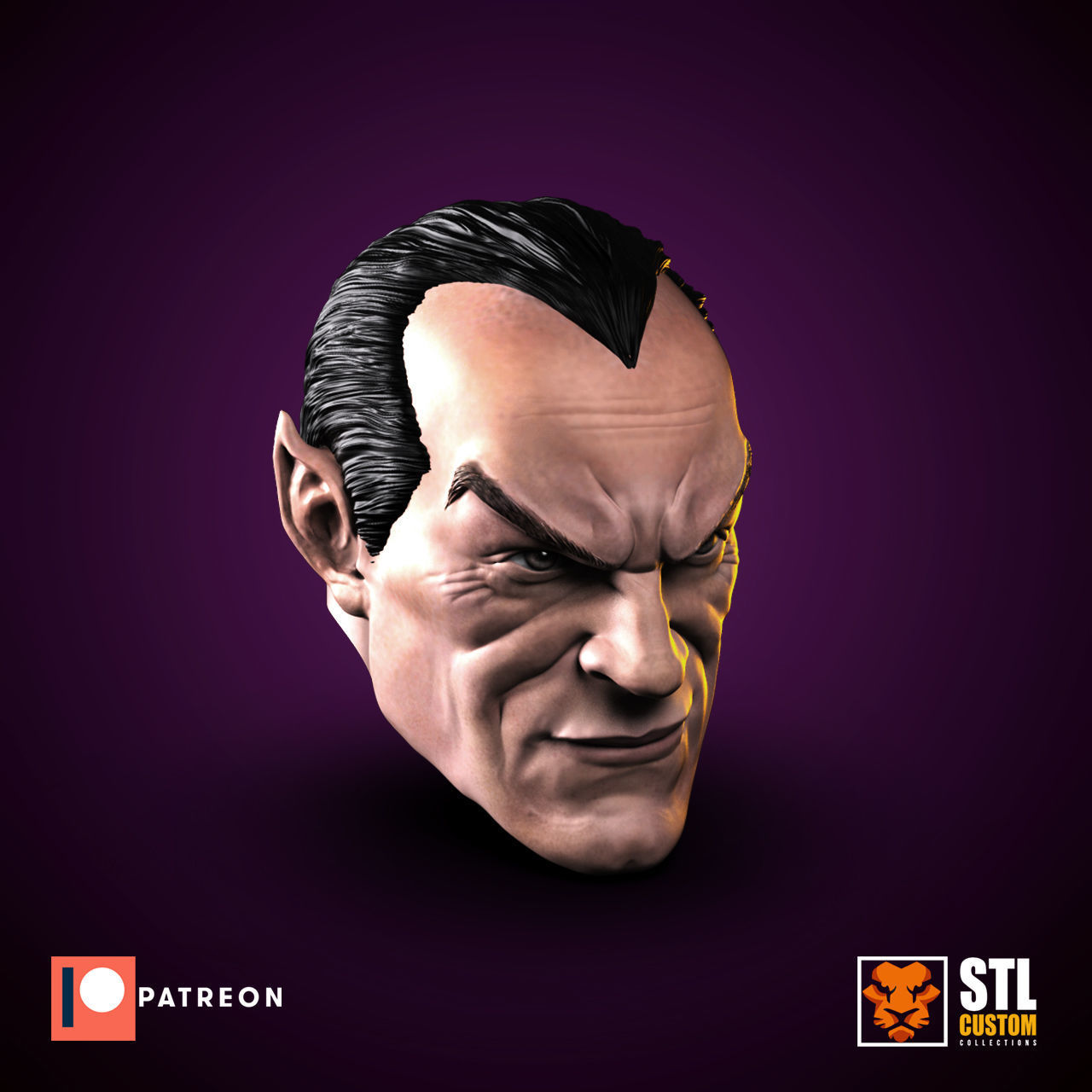 Black Adam 3D print model_2