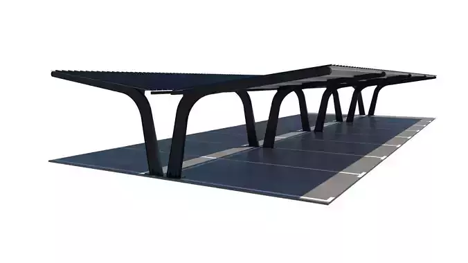 Modern Big Carport 3D model