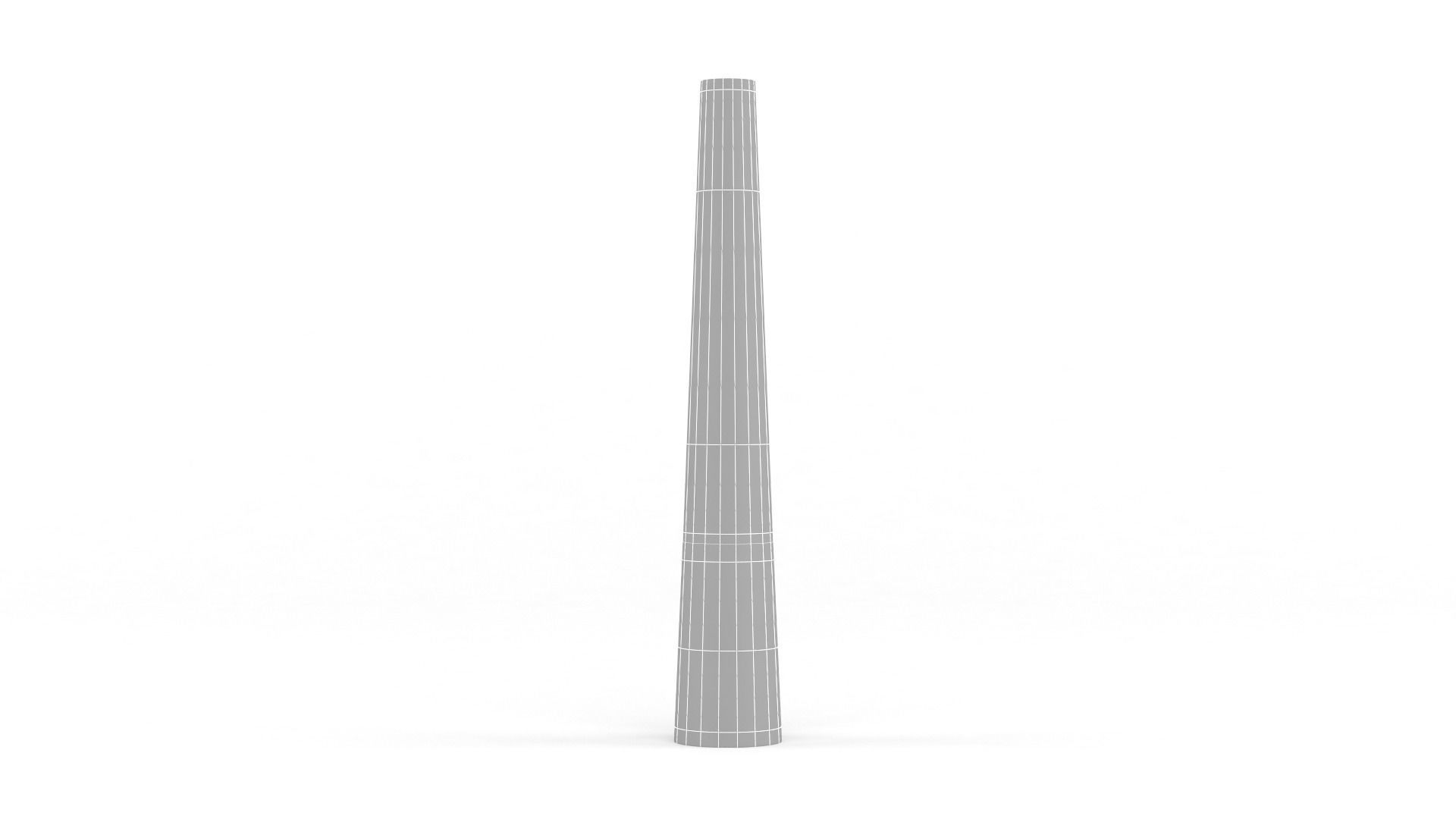 Eyeliner tall tower 3D model_3