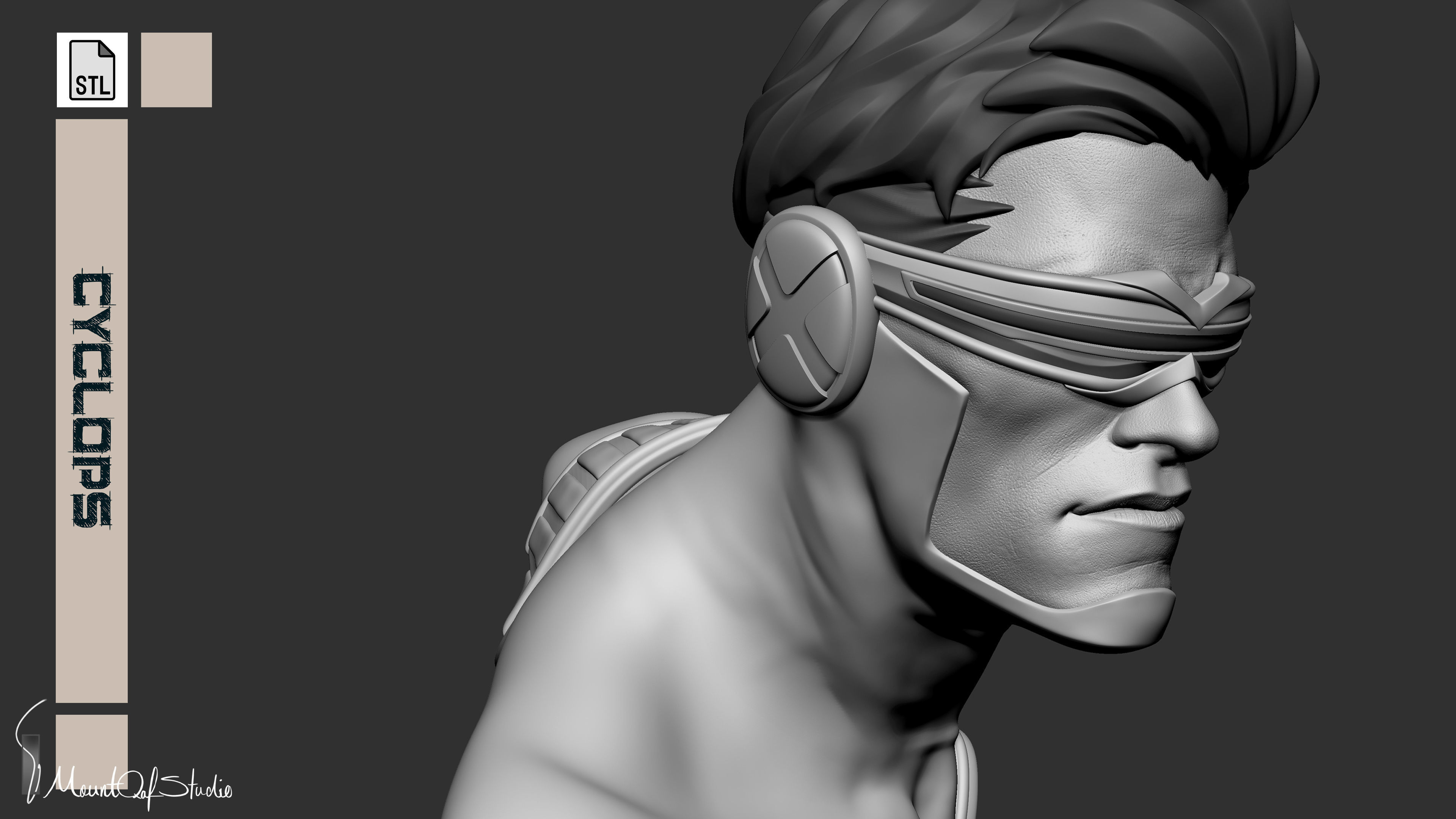 Cyclops - Marvel X Men 3D print model_6