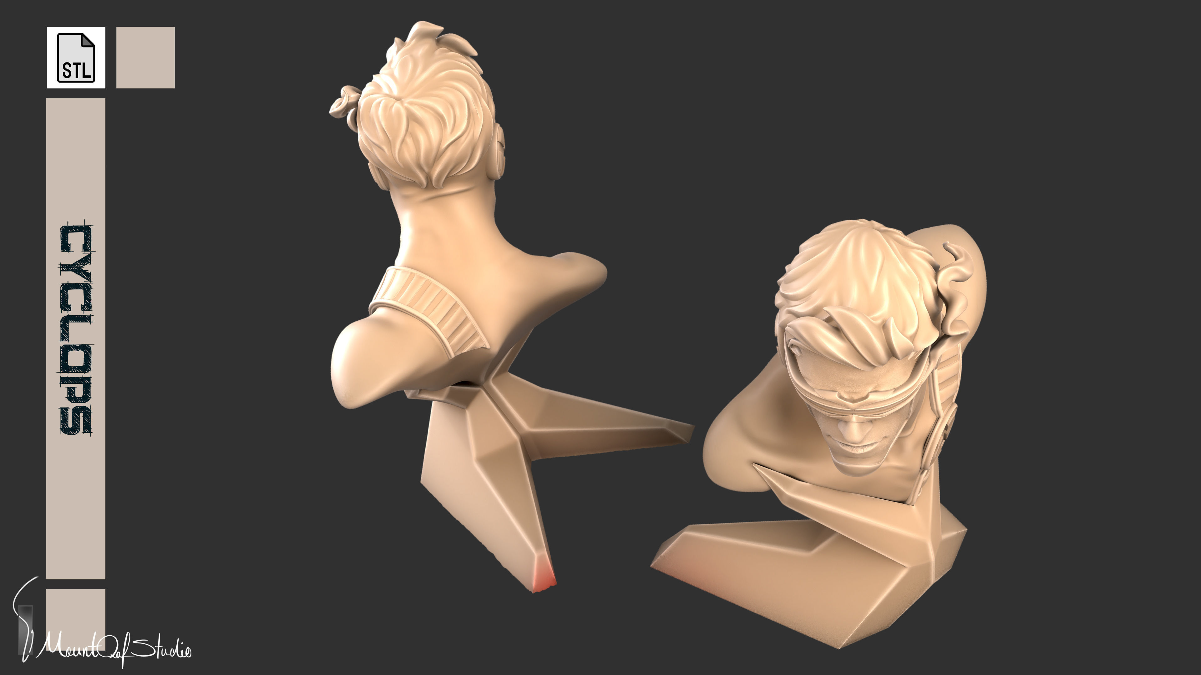 Cyclops - Marvel X Men 3D print model_4