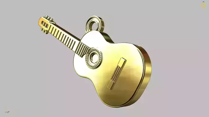 Guitar Pendant
