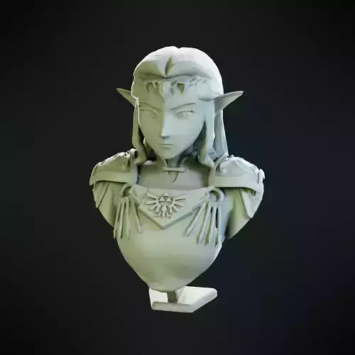 Princess Zelda bust