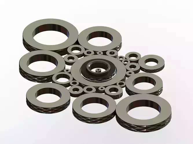 Cylindrical  Ring Gages Set for Measuring Range  8 to 175 mm