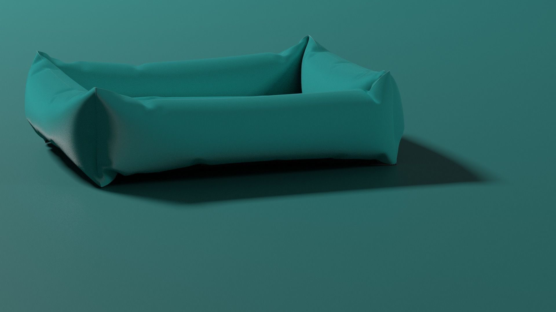 NYLON DOG BED 3D model - assembled not attached 3D model_4