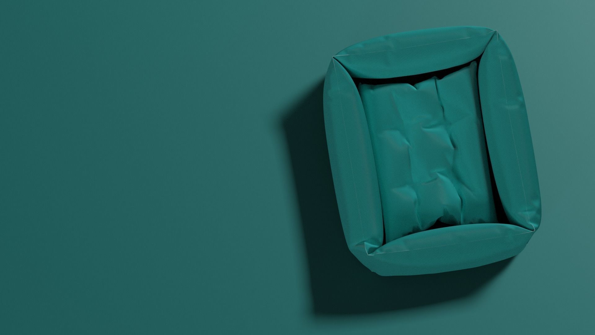 NYLON DOG BED 3D model - assembled not attached 3D model_2