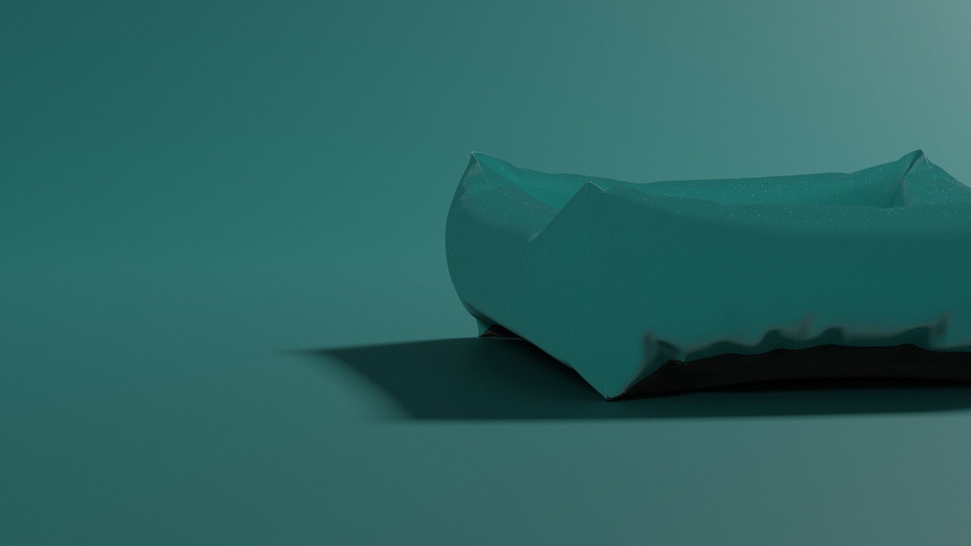 NYLON DOG BED 3D model - assembled not attached 3D model_3