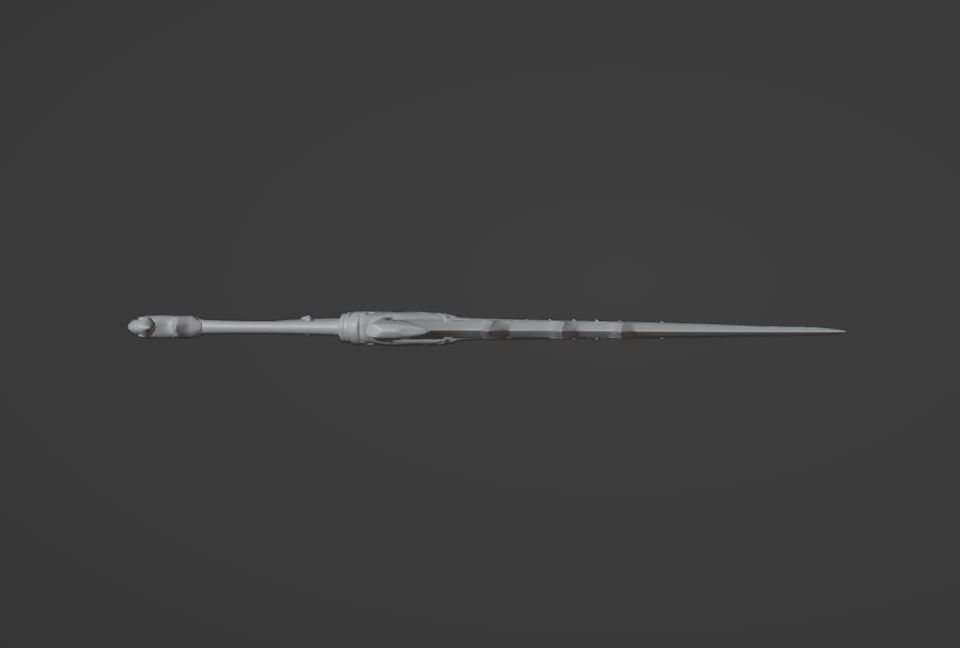 Icarus Disperser Dagger 3D model from Lineage2 Game 3D print 3D print model_5