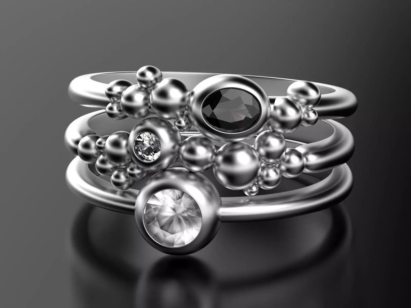 Bubbles Chapter III 3D print model_0