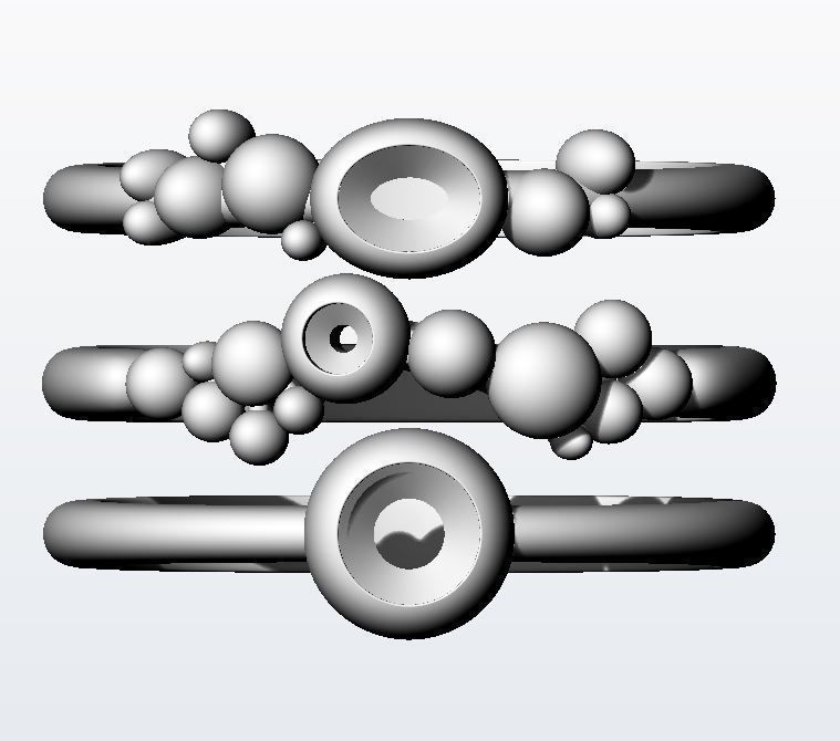 Bubbles Chapter III 3D print model_14