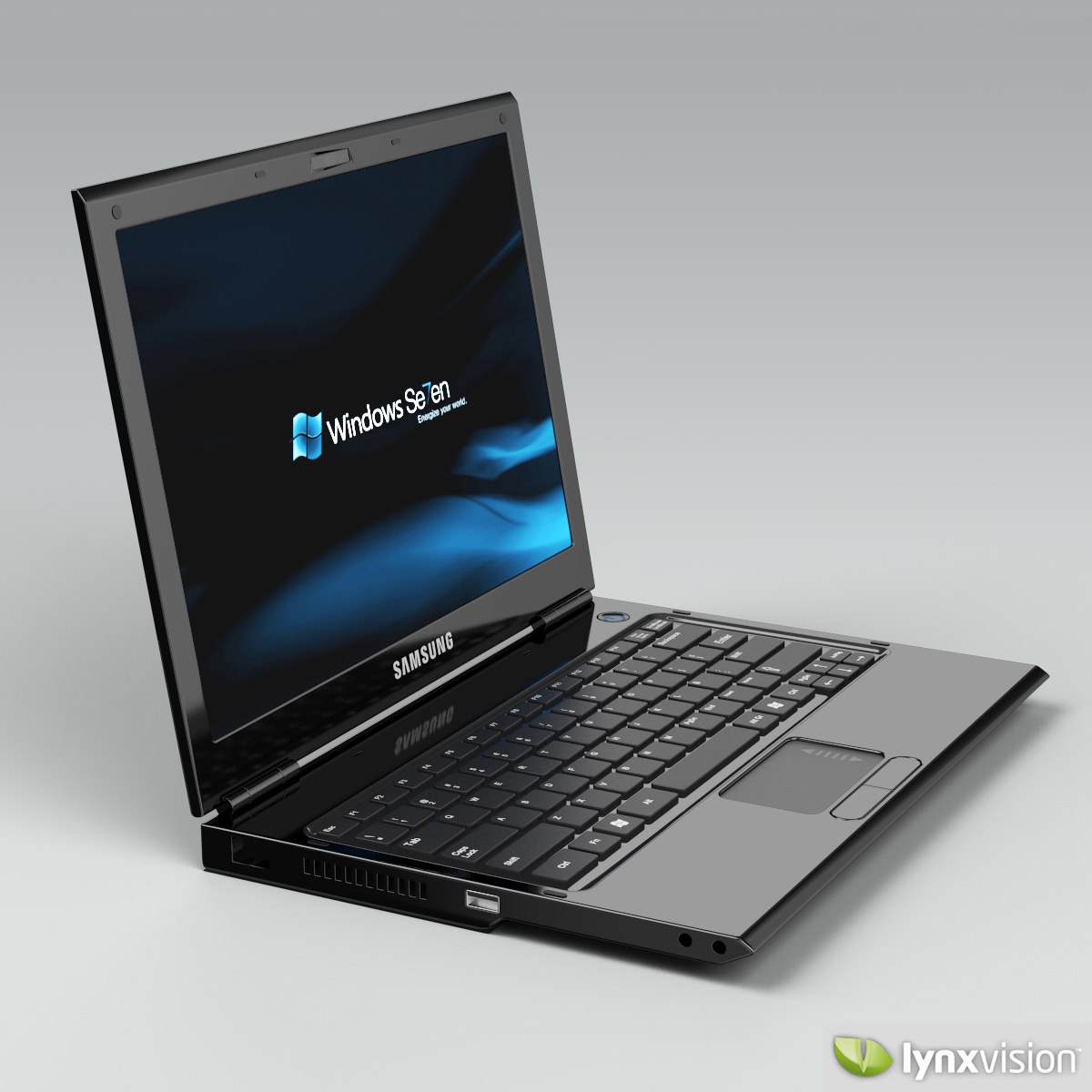 Samsung X360 Laptop 3D model_1