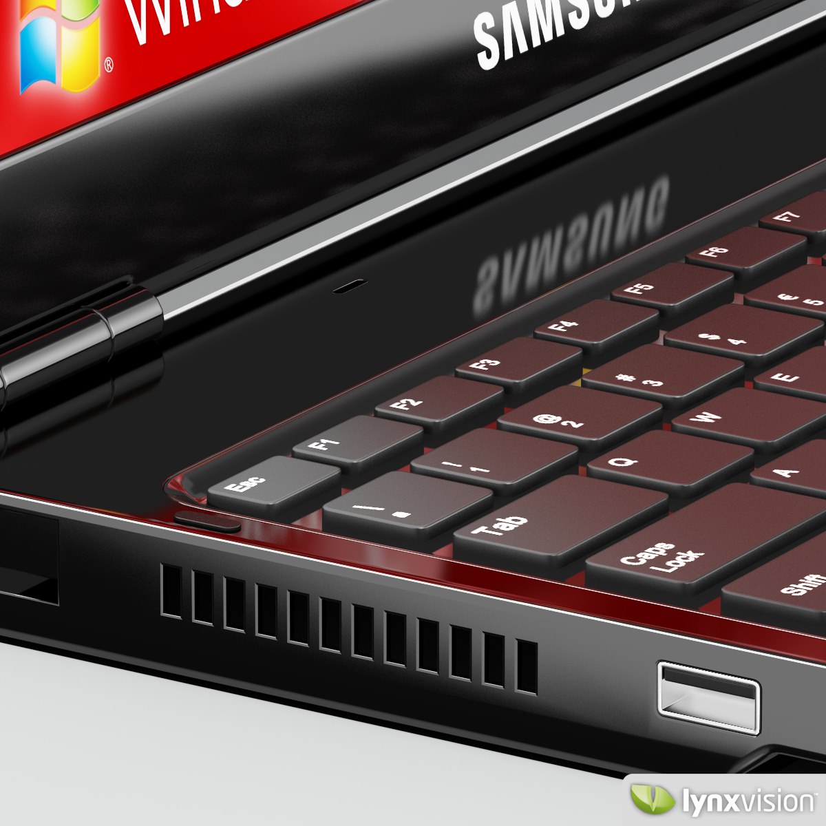 Samsung X360 Laptop 3D model_2
