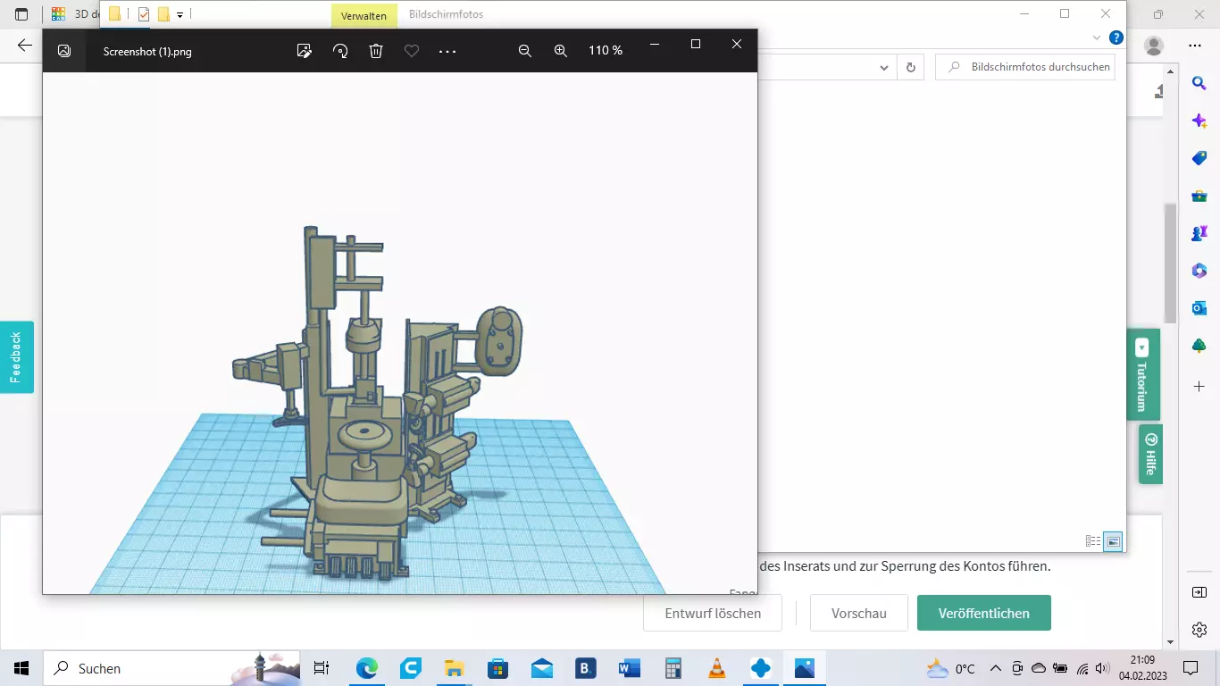 Scale 1 18 workshop tire changer 3D print model_0