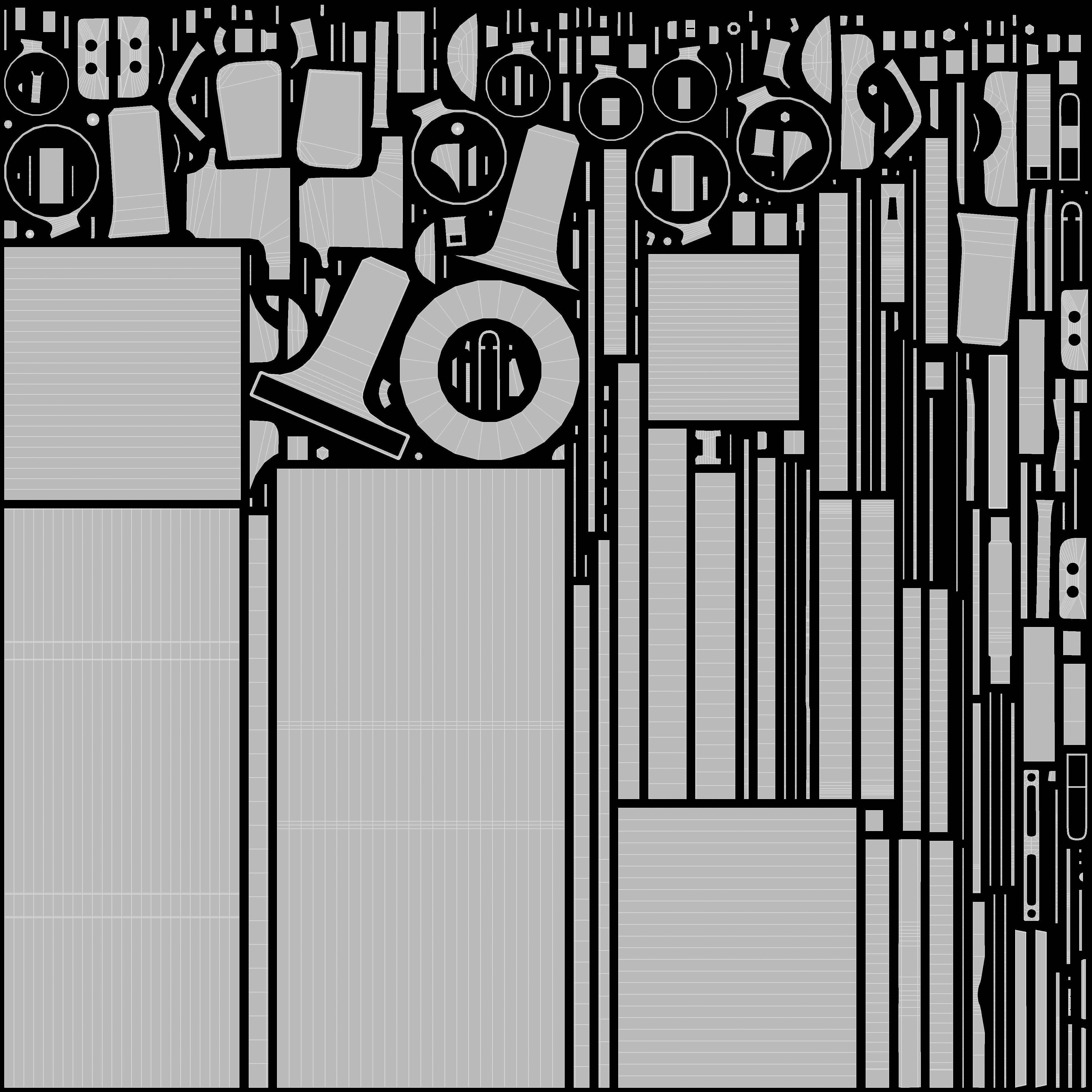 RPG-7 rocket launcher game ready asset Low-poly 3D model_15