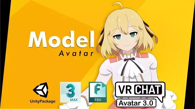 Anisphia Magical Revolution VRChat 3D model