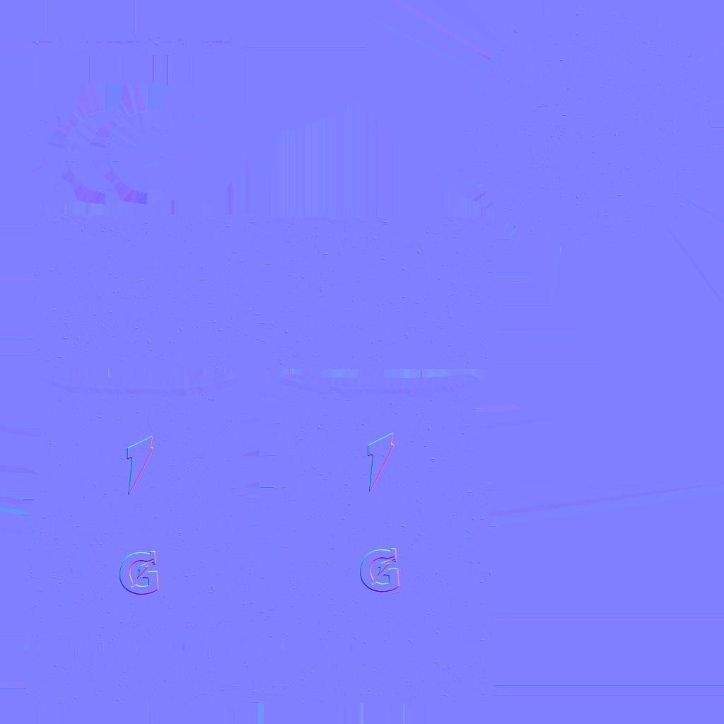 Gatorade Bottle 3D model_7
