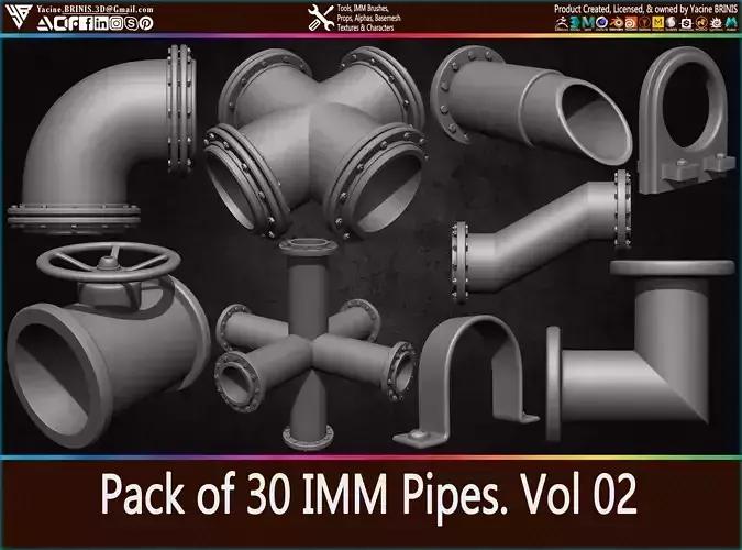Pack of 30 IMM Pipes Volume 02