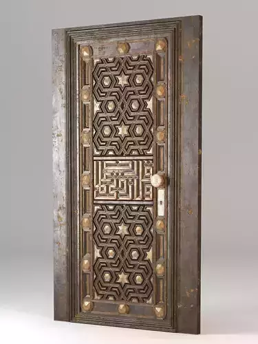 Mamluk Wooden Door 3D model