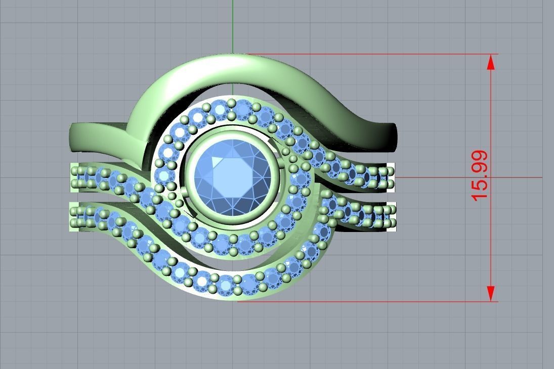 jewelry ring 3D print model_12