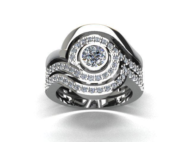 jewelry ring 3D print model_10