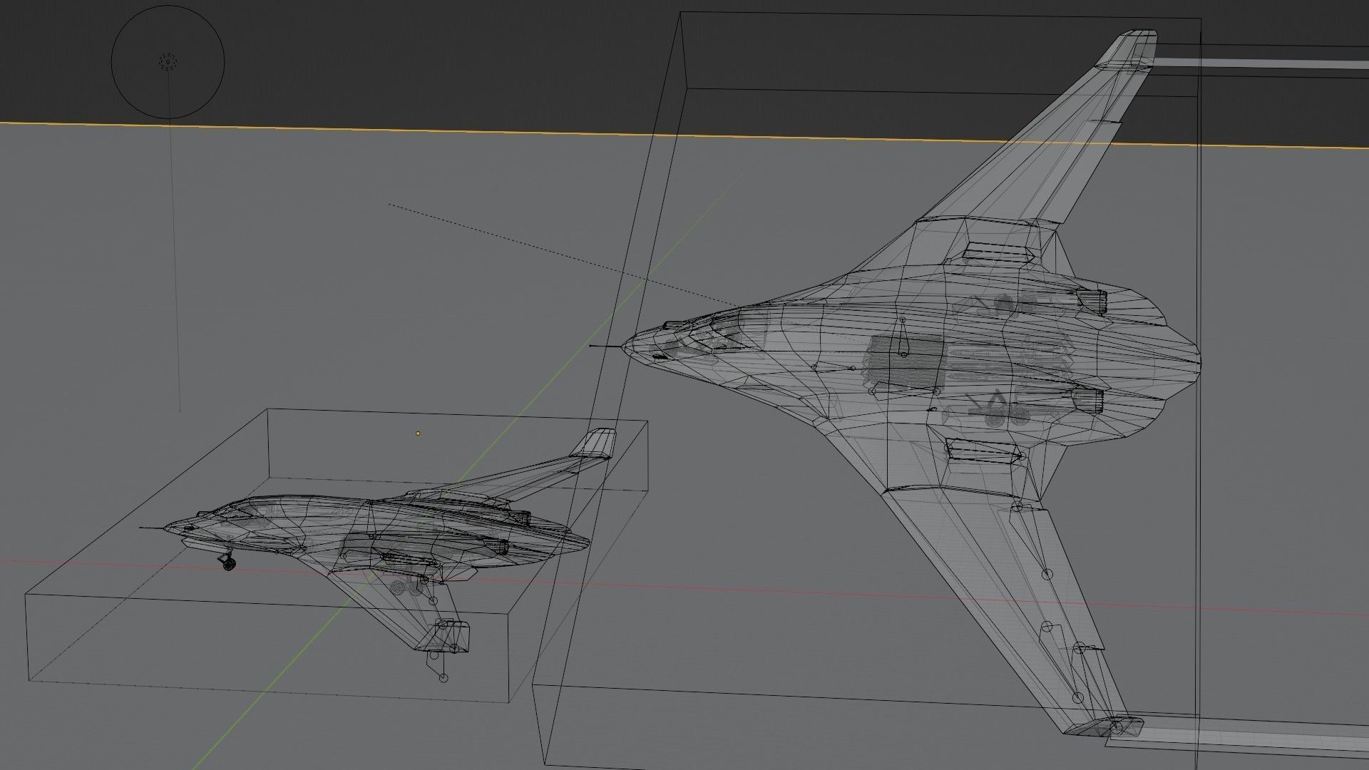 Tupolev PAK DA Envoy Low-poly 3D model_18
