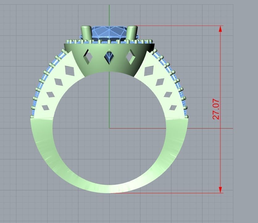 jewelry ring 3D print model_11