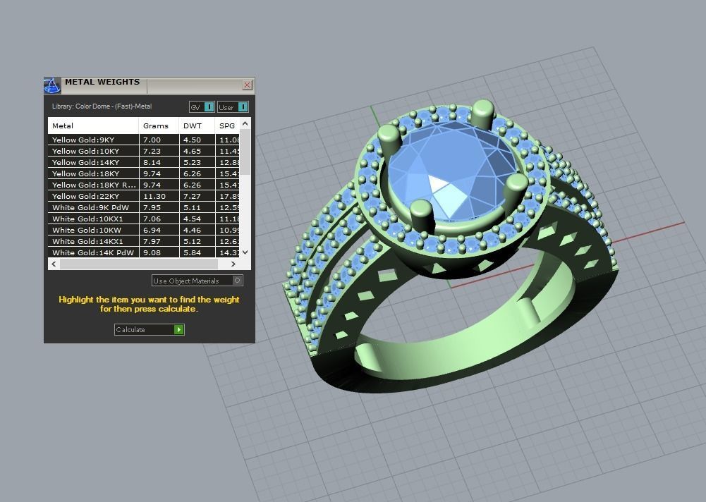 jewelry ring 3D print model_7