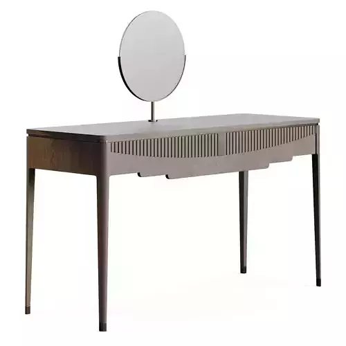 Carpanese Home 1 Drawer Toilette With Mirror Low-poly 3D model