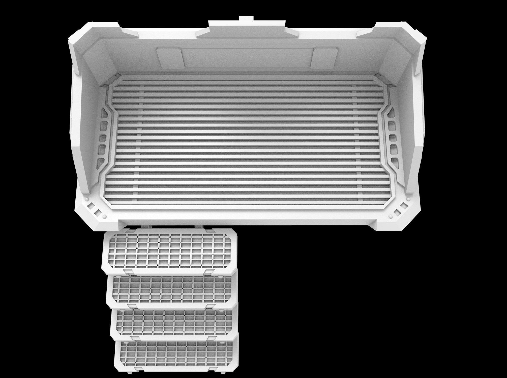 PLATFORM 3 - 3D PRINTABLE MODEL 3D print model_9