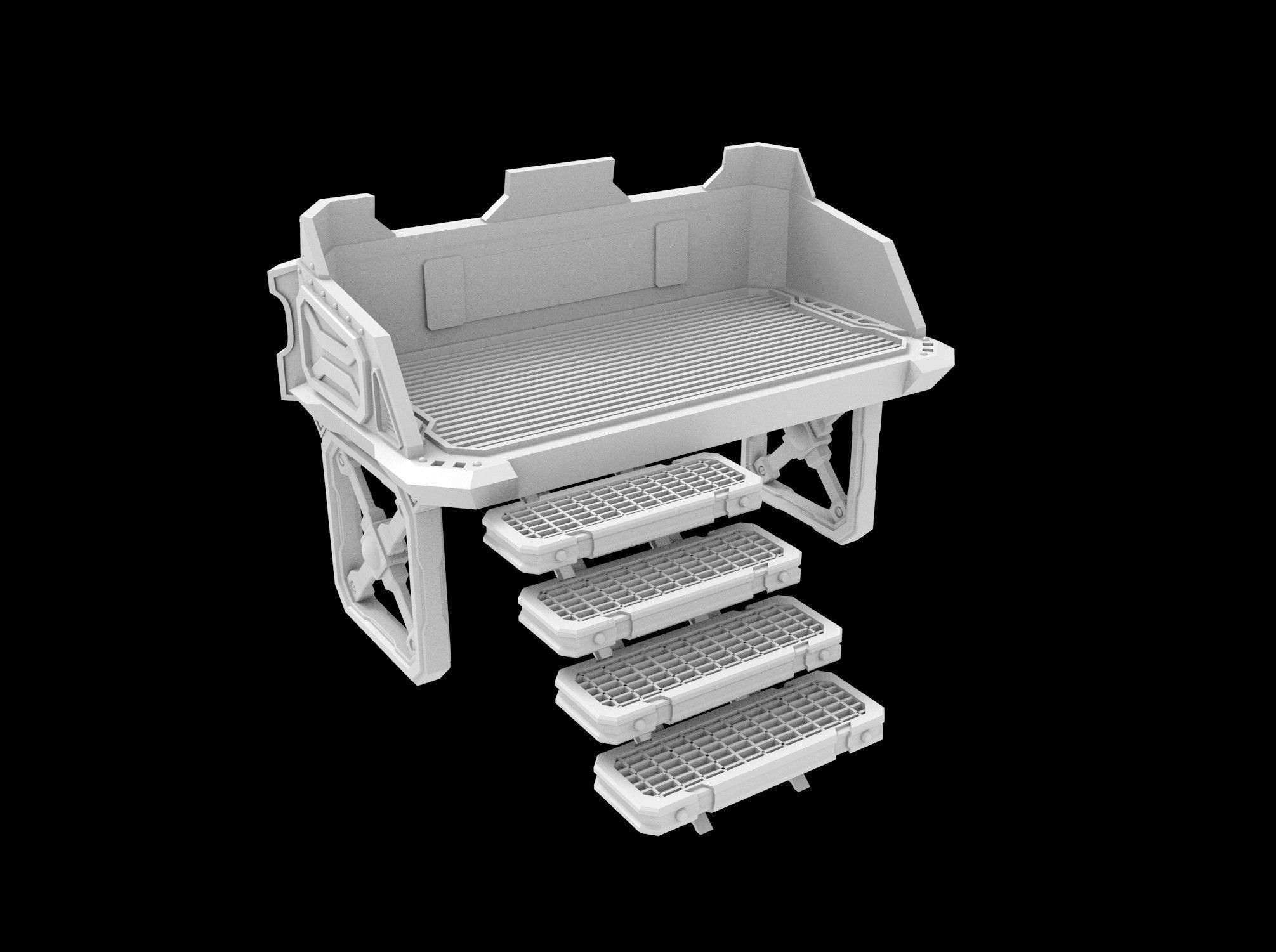 PLATFORM 3 - 3D PRINTABLE MODEL 3D print model_2