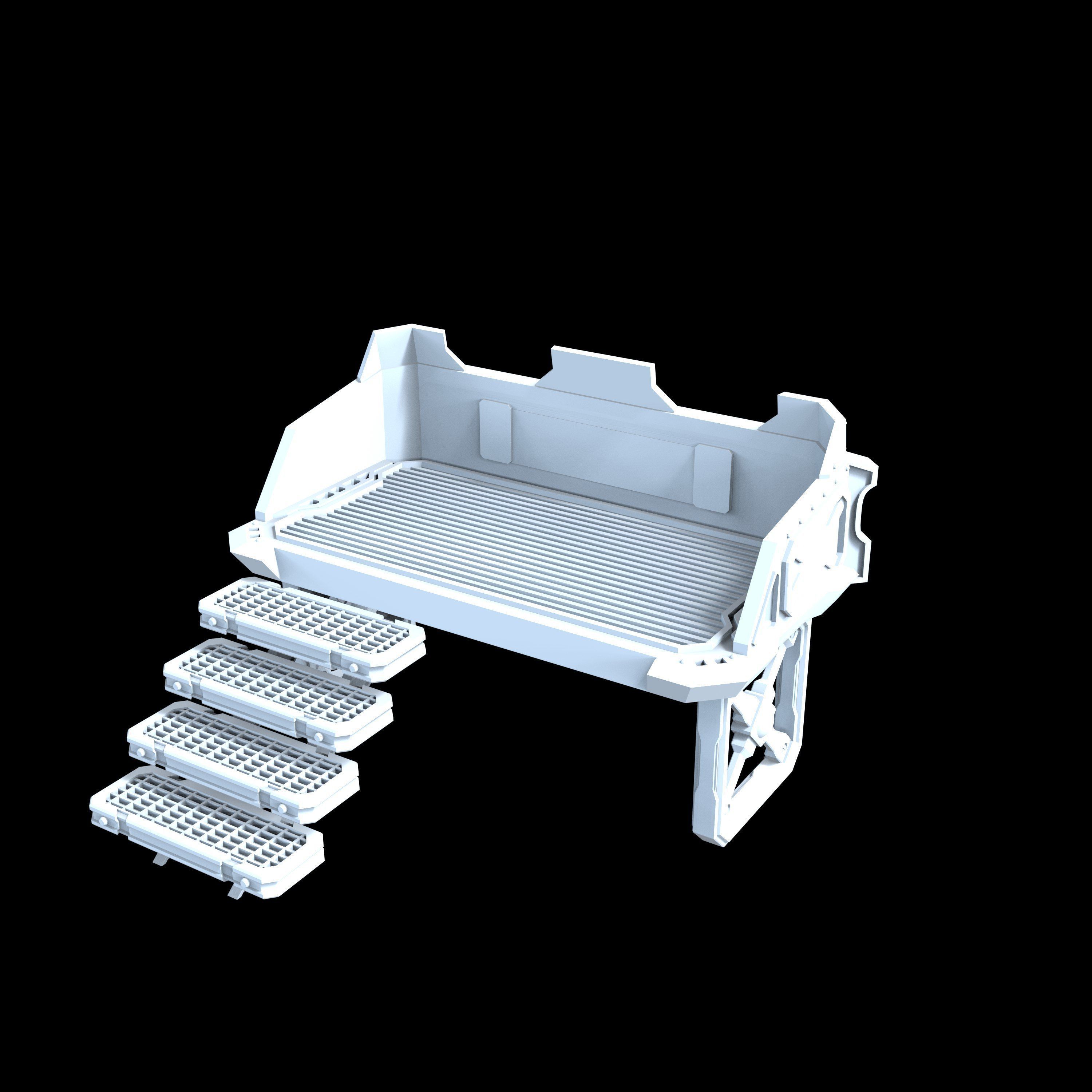 PLATFORM 3 - 3D PRINTABLE MODEL 3D print model_24