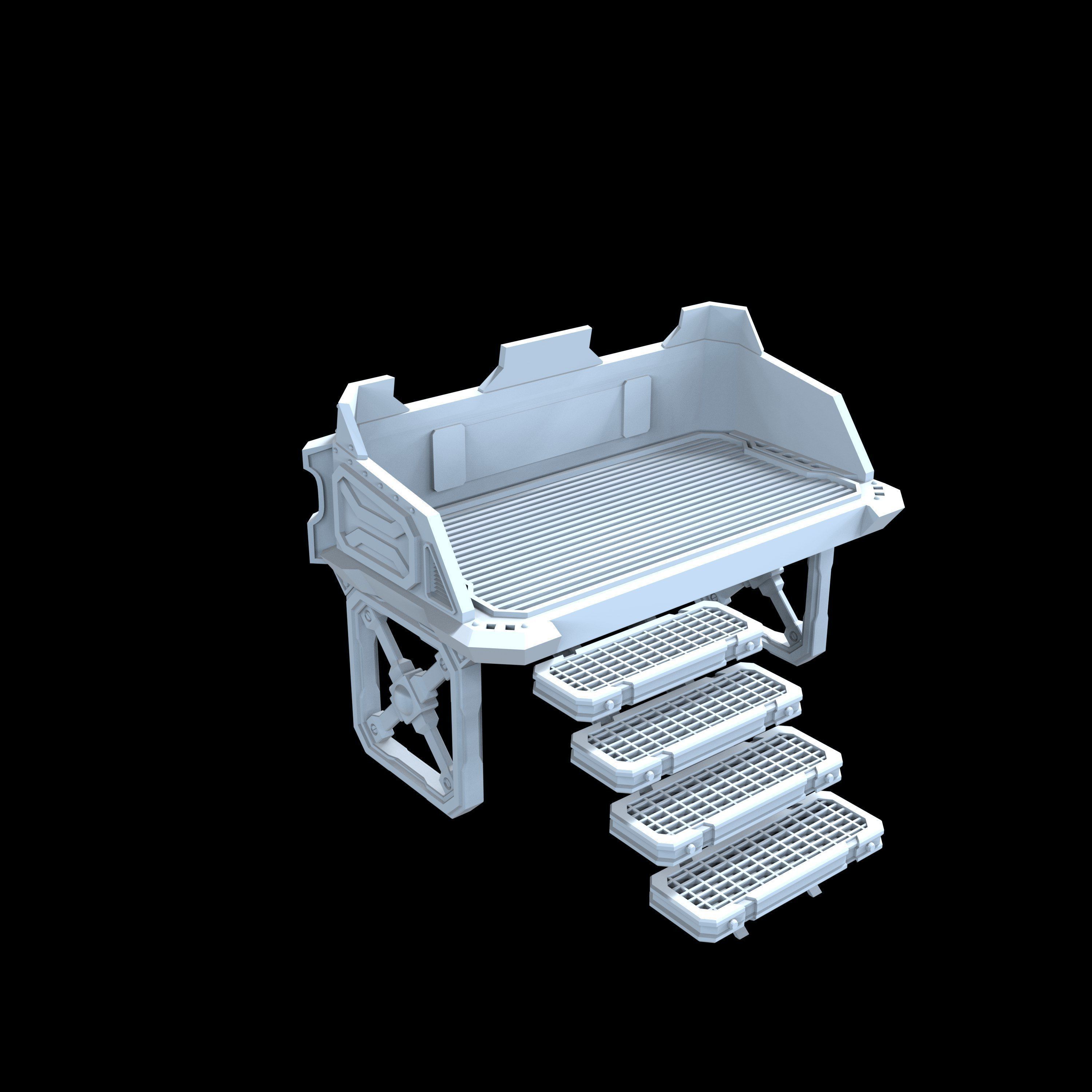 PLATFORM 3 - 3D PRINTABLE MODEL 3D print model_18