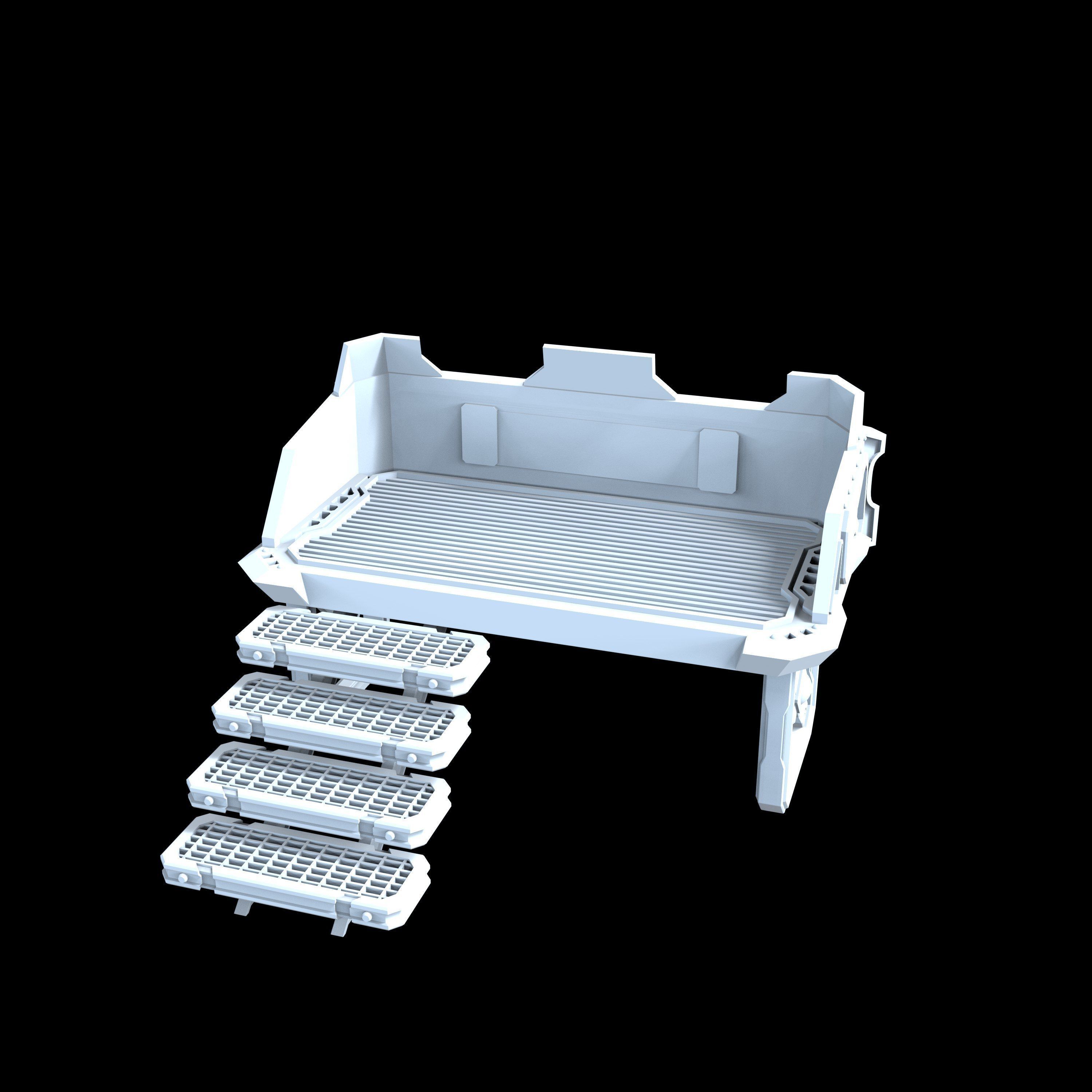 PLATFORM 3 - 3D PRINTABLE MODEL 3D print model_21